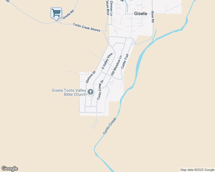 map of restaurants, bars, coffee shops, grocery stores, and more near 160 Cottonwood in Payson
