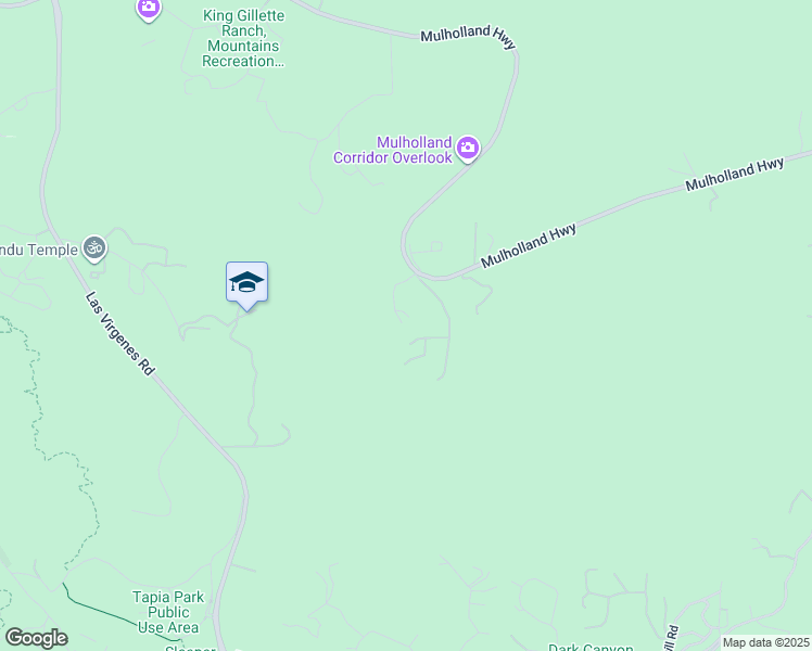 map of restaurants, bars, coffee shops, grocery stores, and more near 26094 Mulholland Highway in Calabasas