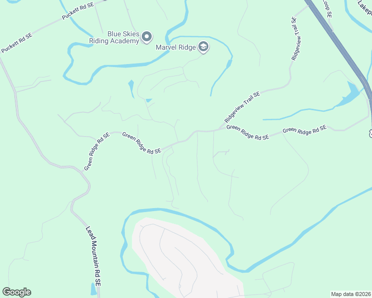 map of restaurants, bars, coffee shops, grocery stores, and more near 431 Green Ridge Road Southeast in Cartersville