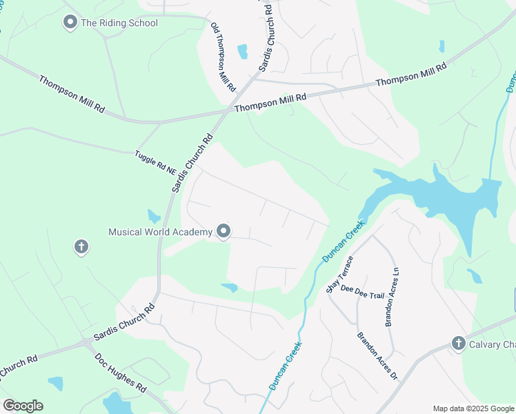 map of restaurants, bars, coffee shops, grocery stores, and more near 4184 Wyndham Park Way in Buford