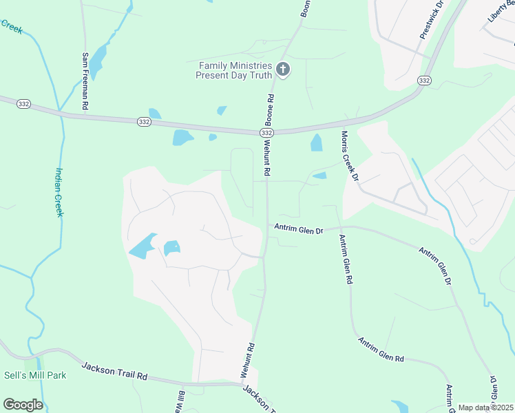 map of restaurants, bars, coffee shops, grocery stores, and more near 189 Grand Meadows Drive in Jackson County