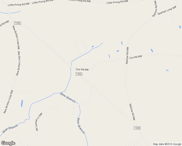 map of restaurants, bars, coffee shops, grocery stores, and more near 5525 Cox Road Northwest in Ash