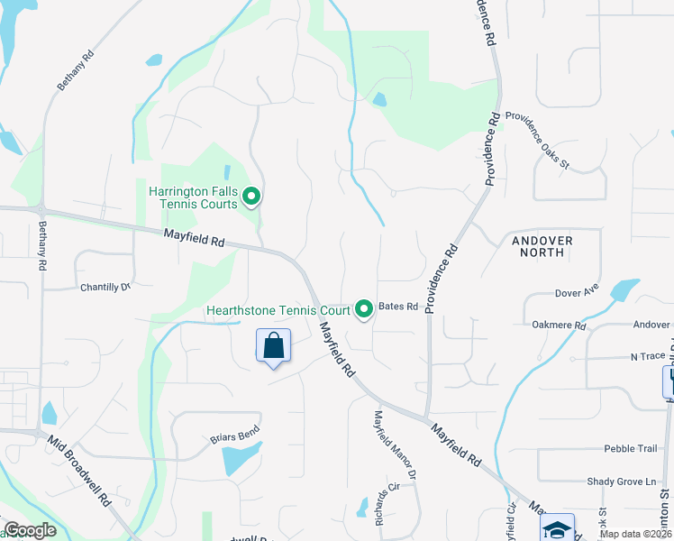 map of restaurants, bars, coffee shops, grocery stores, and more near 12770 Oak Falls Drive in Alpharetta