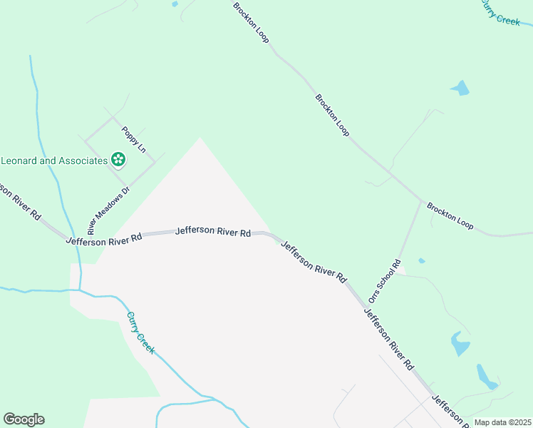 map of restaurants, bars, coffee shops, grocery stores, and more near 2363 Jefferson River Road in Jefferson