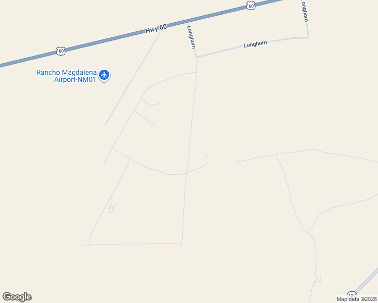 map of restaurants, bars, coffee shops, grocery stores, and more near Brahman Road in Socorro County