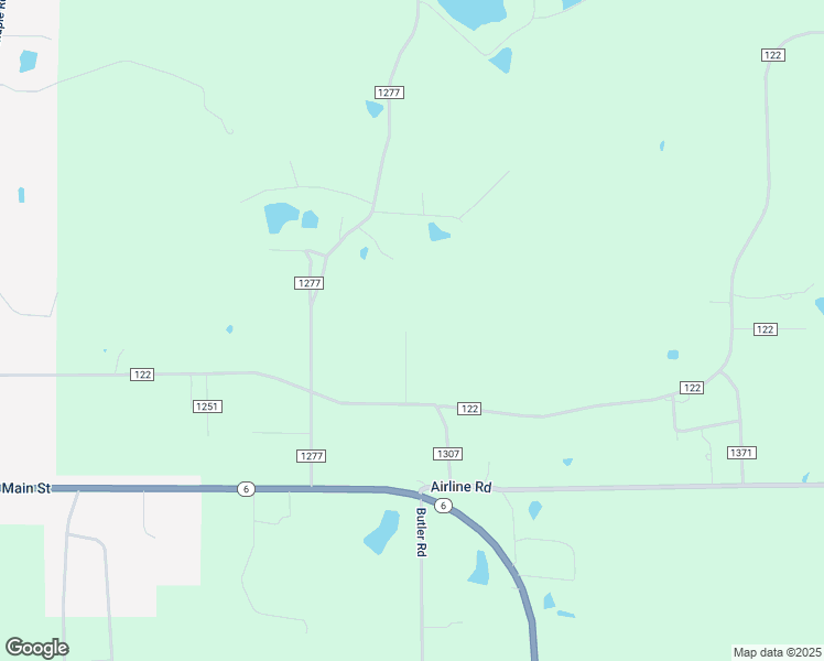 map of restaurants, bars, coffee shops, grocery stores, and more near 312 Road 122 in Nettleton