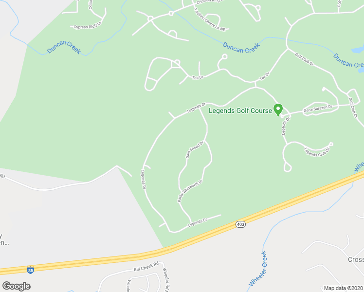 map of restaurants, bars, coffee shops, grocery stores, and more near 1898 Sam Snead Dr in Braselton