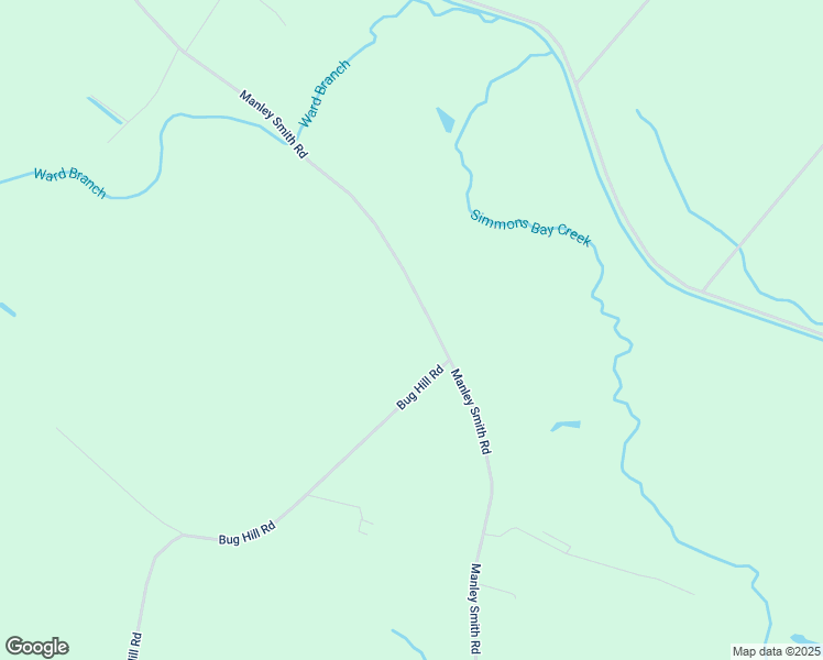 map of restaurants, bars, coffee shops, grocery stores, and more near 2566 Manley Smith Road in Nakina