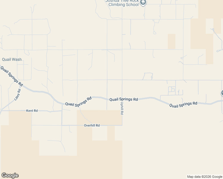 map of restaurants, bars, coffee shops, grocery stores, and more near 8775 Desert Shadows Road in Joshua Tree