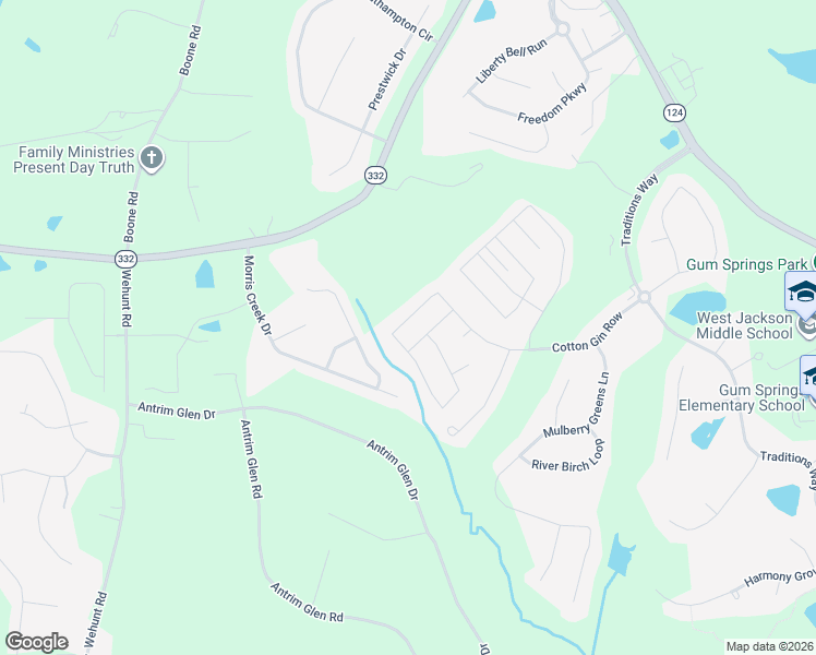 map of restaurants, bars, coffee shops, grocery stores, and more near 2293 Cotton Gin Row in Jefferson