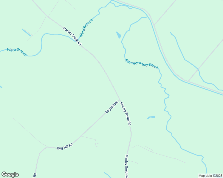 map of restaurants, bars, coffee shops, grocery stores, and more near 2566 Manley Smith Road in Nakina