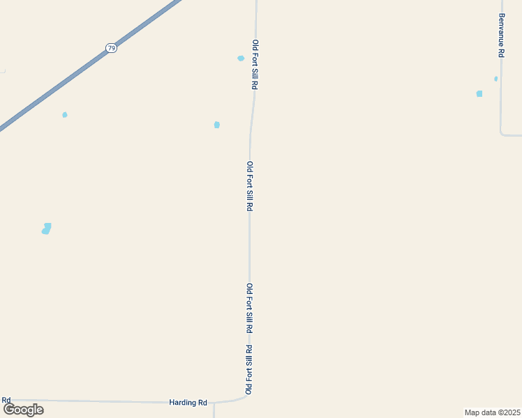 map of restaurants, bars, coffee shops, grocery stores, and more near 1023 Old Fort Sill Road in Byers
