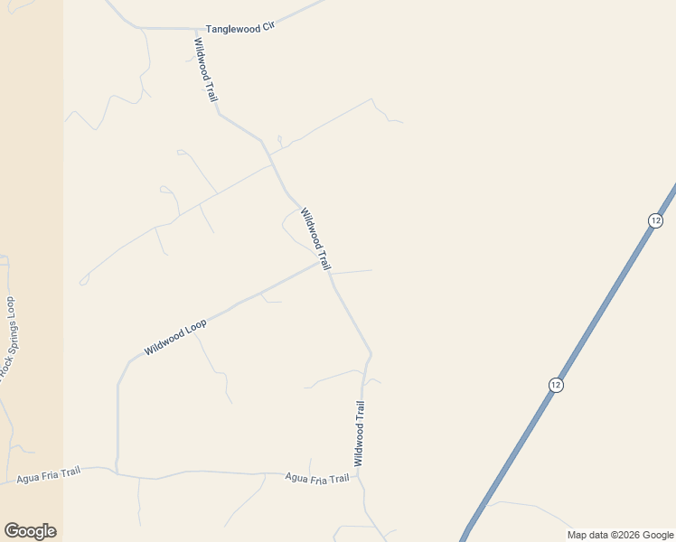 map of restaurants, bars, coffee shops, grocery stores, and more near Wildwood Trail in Datil