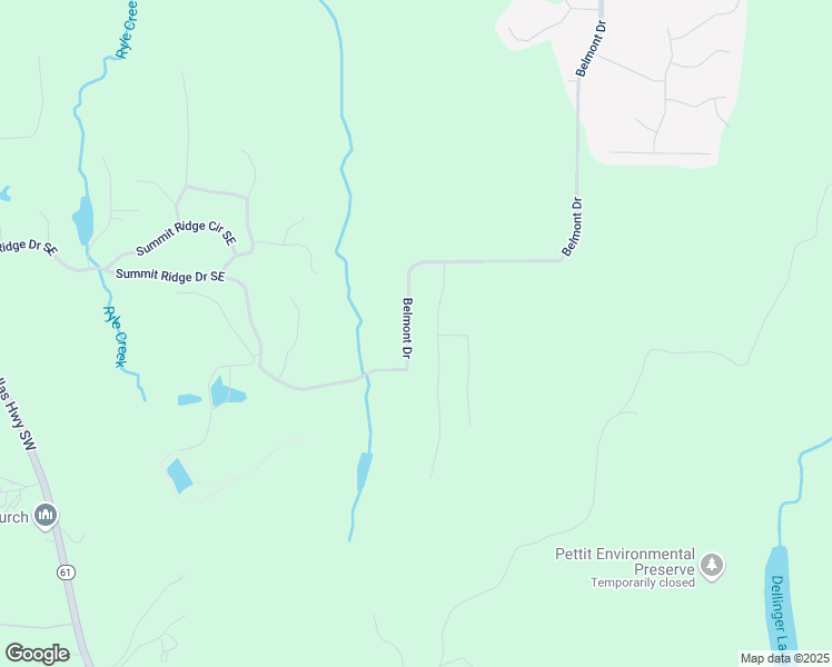 map of restaurants, bars, coffee shops, grocery stores, and more near 322 Belmont Drive in Cartersville