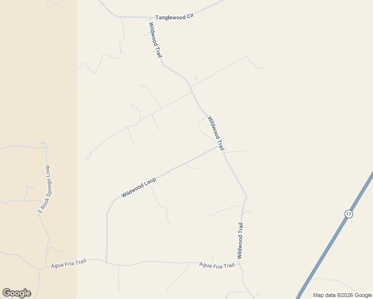 map of restaurants, bars, coffee shops, grocery stores, and more near 21 Wildwood Loop in Datil