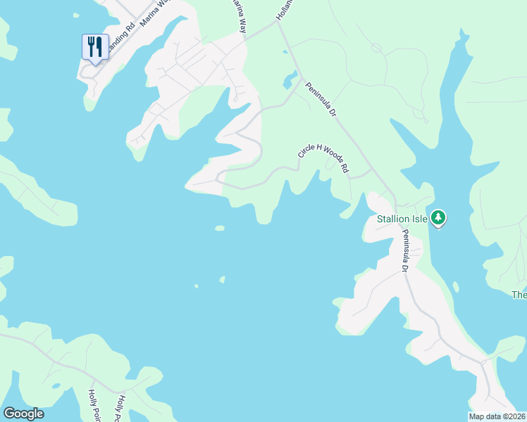 map of restaurants, bars, coffee shops, grocery stores, and more near 987 Circle H Woods Road in Prosperity