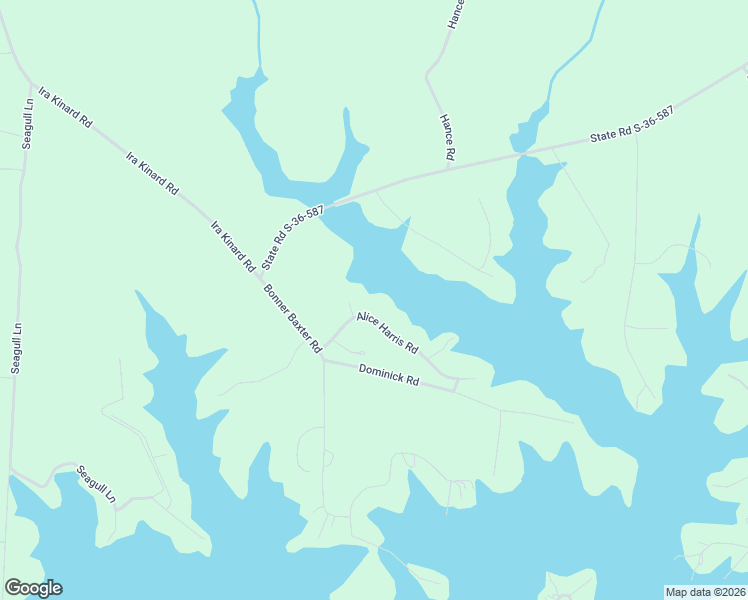 map of restaurants, bars, coffee shops, grocery stores, and more near 179 Alice Harris Road in Prosperity