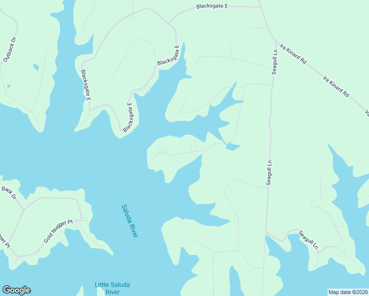 map of restaurants, bars, coffee shops, grocery stores, and more near 539 Shelter Bay Drive in Prosperity