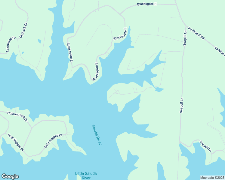 map of restaurants, bars, coffee shops, grocery stores, and more near 636 Shelter Bay Ridge in Prosperity