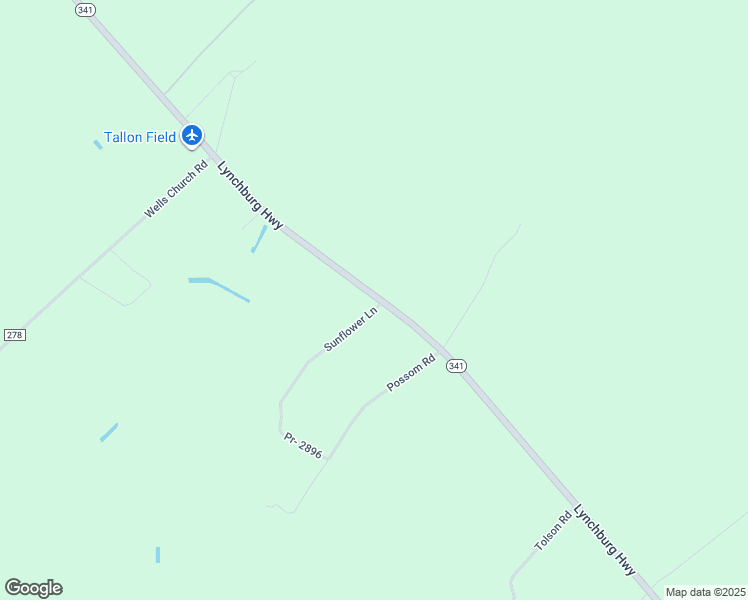 map of restaurants, bars, coffee shops, grocery stores, and more near 2919 South Carolina 341 in Lynchburg