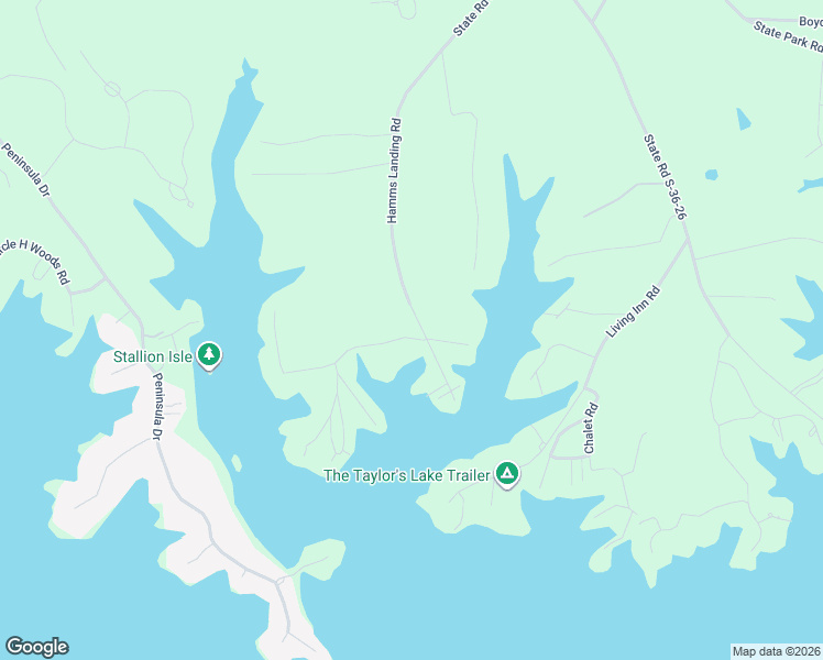 map of restaurants, bars, coffee shops, grocery stores, and more near 912 Hamms Landing Road in Prosperity