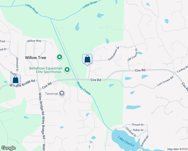 map of restaurants, bars, coffee shops, grocery stores, and more near 810 Heathland Court in Roswell