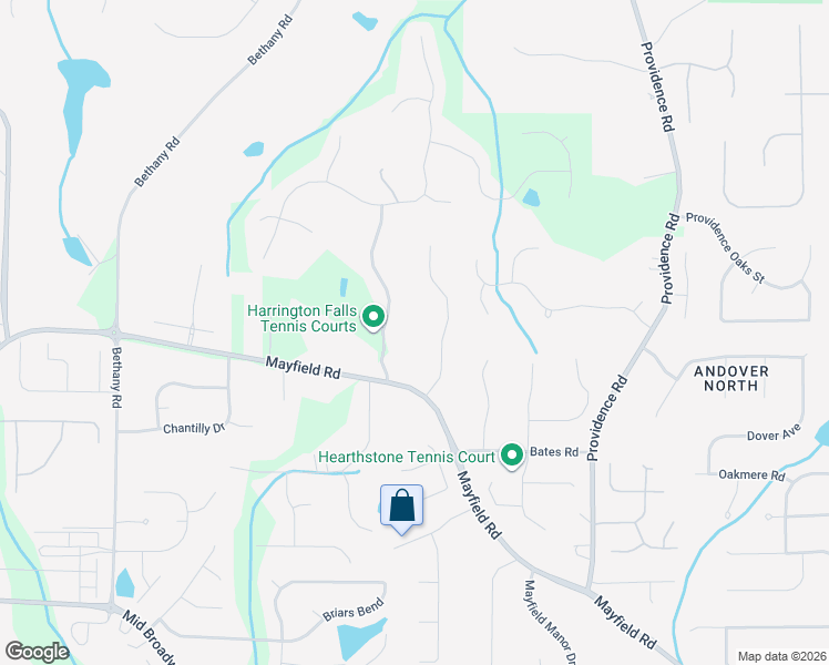 map of restaurants, bars, coffee shops, grocery stores, and more near 12985 Harrington Drive in Alpharetta