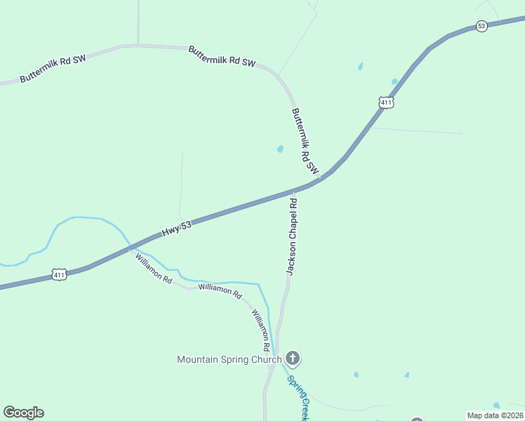 map of restaurants, bars, coffee shops, grocery stores, and more near 883 Gadsden Road Southwest in Cave Spring