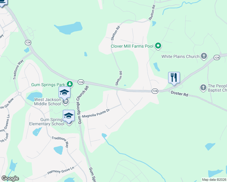 map of restaurants, bars, coffee shops, grocery stores, and more near 26 Buckthorn Drive in Jefferson