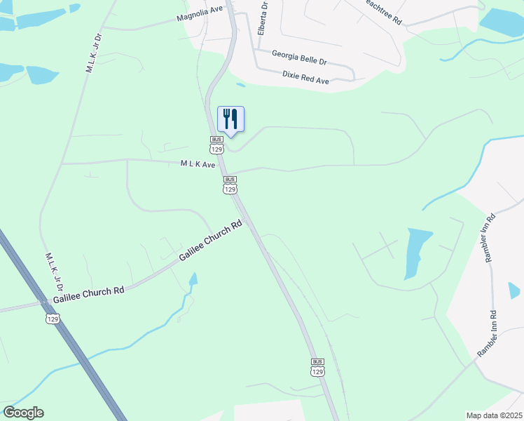 map of restaurants, bars, coffee shops, grocery stores, and more near in Jefferson