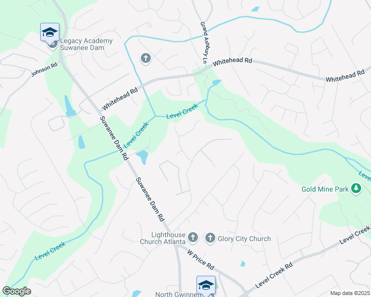 map of restaurants, bars, coffee shops, grocery stores, and more near in Suwanee