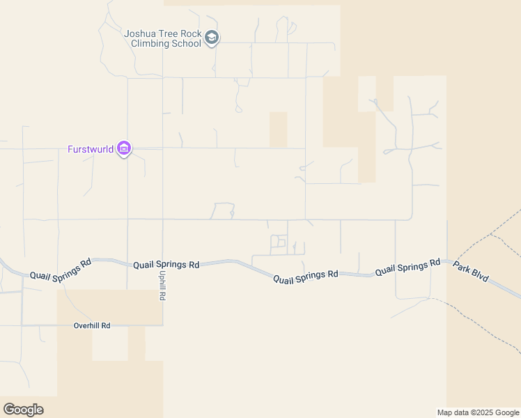 map of restaurants, bars, coffee shops, grocery stores, and more near 63576 Single Tree Road in Joshua Tree