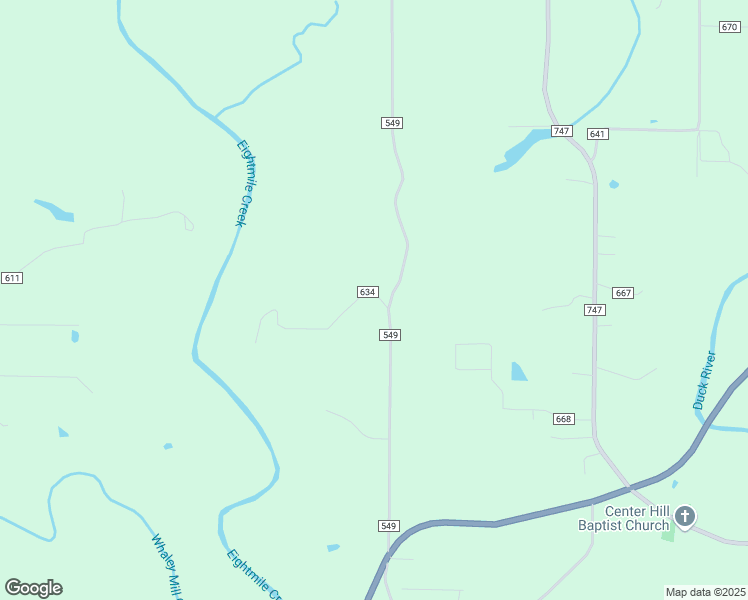 map of restaurants, bars, coffee shops, grocery stores, and more near 1525 County Road 549 in Hanceville