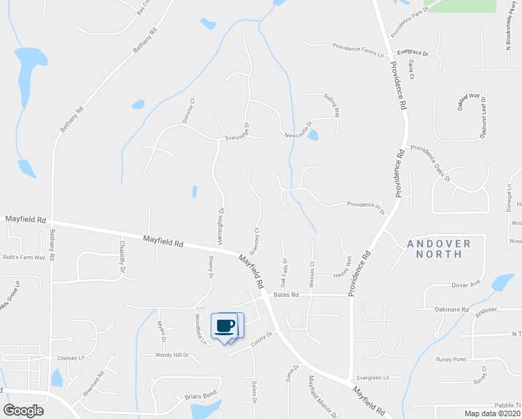map of restaurants, bars, coffee shops, grocery stores, and more near 12907 Gransley Court in Alpharetta