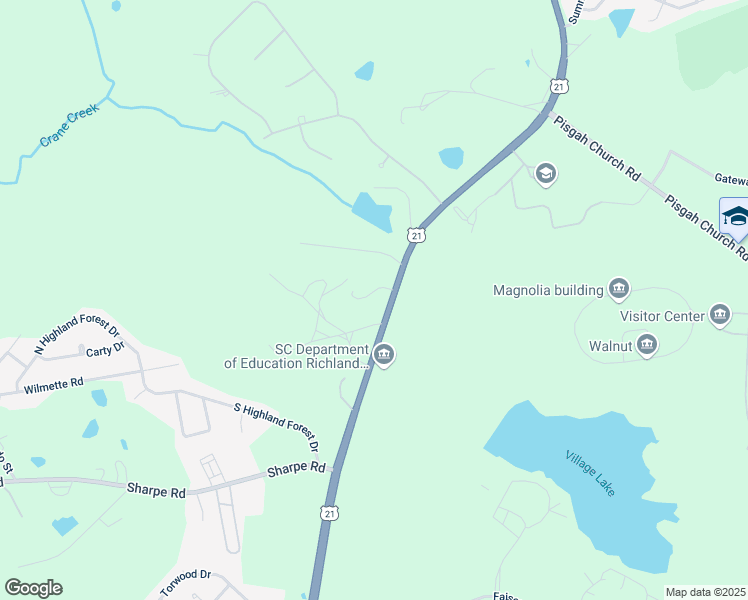 map of restaurants, bars, coffee shops, grocery stores, and more near 170-174 Samol Circle in Columbia