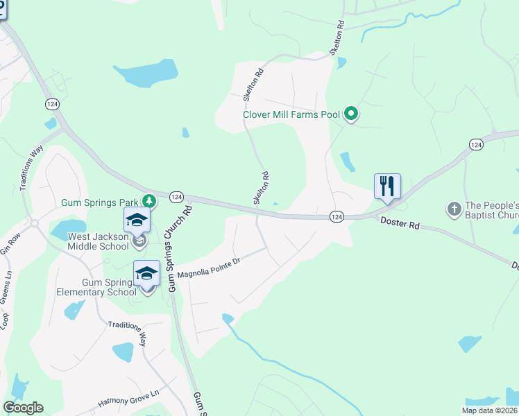 map of restaurants, bars, coffee shops, grocery stores, and more near 27 Buckthorn Drive in Jefferson