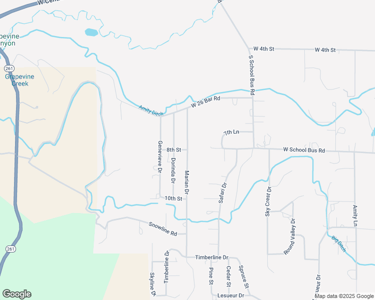 map of restaurants, bars, coffee shops, grocery stores, and more near 812 Marian Drive in Eagar