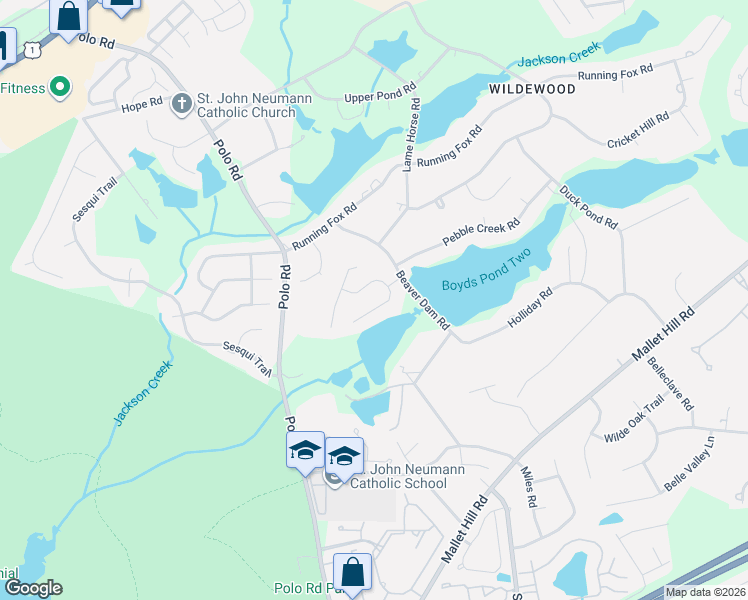map of restaurants, bars, coffee shops, grocery stores, and more near 117 Silver Lake Road East in Columbia