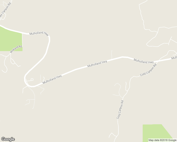 map of restaurants, bars, coffee shops, grocery stores, and more near 25640 Mulholland Hwy in Los Angeles