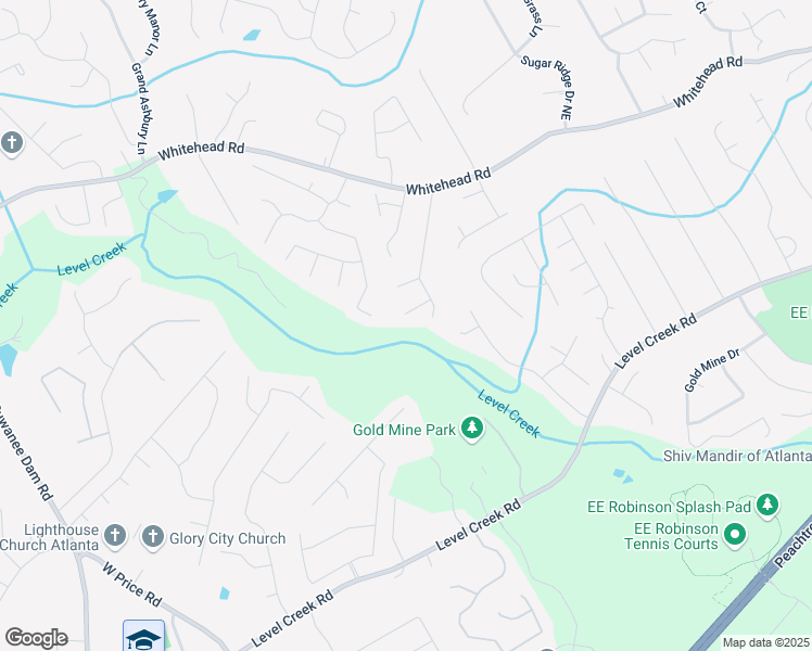 map of restaurants, bars, coffee shops, grocery stores, and more near 305 Penfield Circle in Sugar Hill