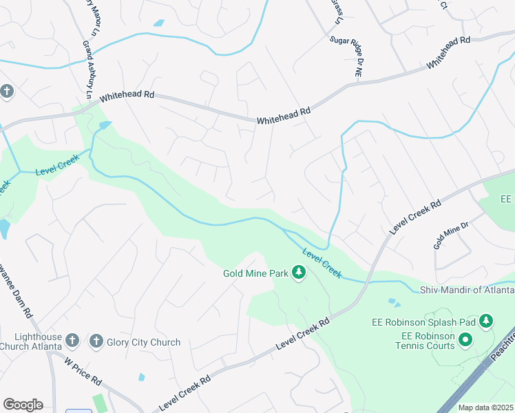 map of restaurants, bars, coffee shops, grocery stores, and more near 305 Penfield Circle in Sugar Hill