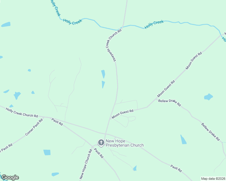 map of restaurants, bars, coffee shops, grocery stores, and more near 425 Vineyards Creek Church Road in Comer