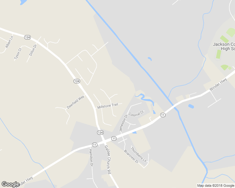 map of restaurants, bars, coffee shops, grocery stores, and more near 810 Myles Circle in Jefferson