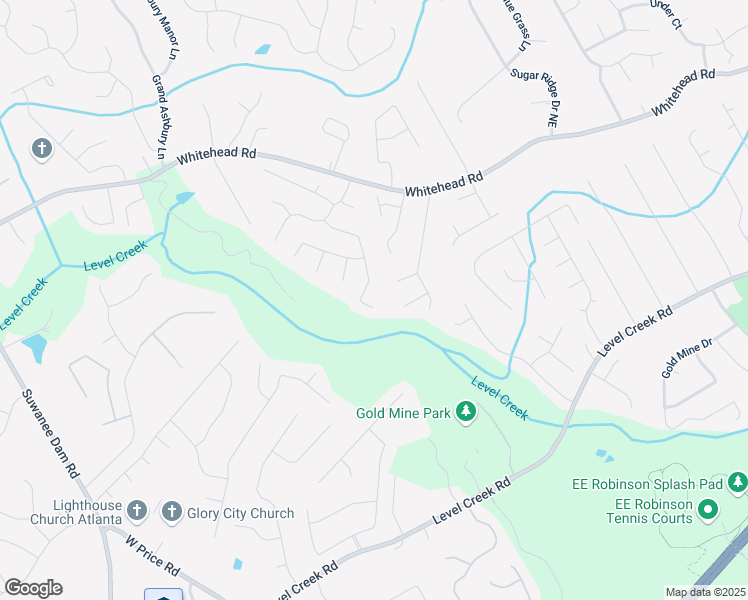 map of restaurants, bars, coffee shops, grocery stores, and more near 648 Bellingham Drive in Sugar Hill