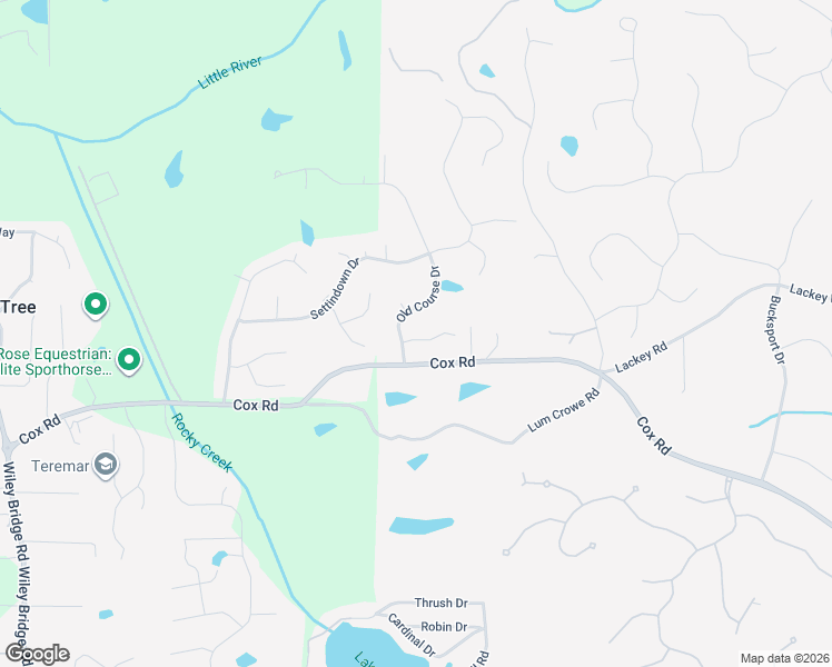 map of restaurants, bars, coffee shops, grocery stores, and more near 710 Dunscore Court in Roswell