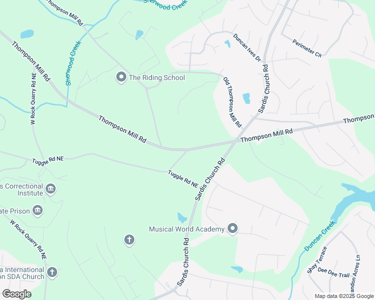 map of restaurants, bars, coffee shops, grocery stores, and more near 4332 Kay Morgan Road in Buford