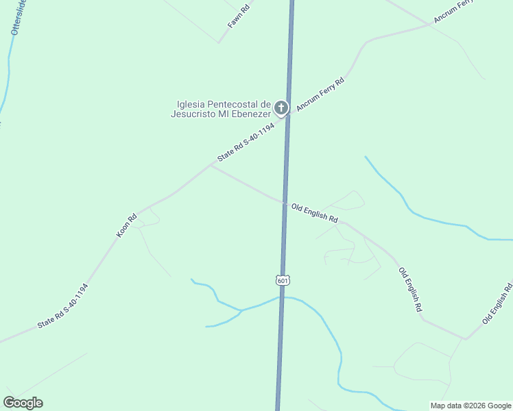 map of restaurants, bars, coffee shops, grocery stores, and more near 1367 Old English Road in Lugoff