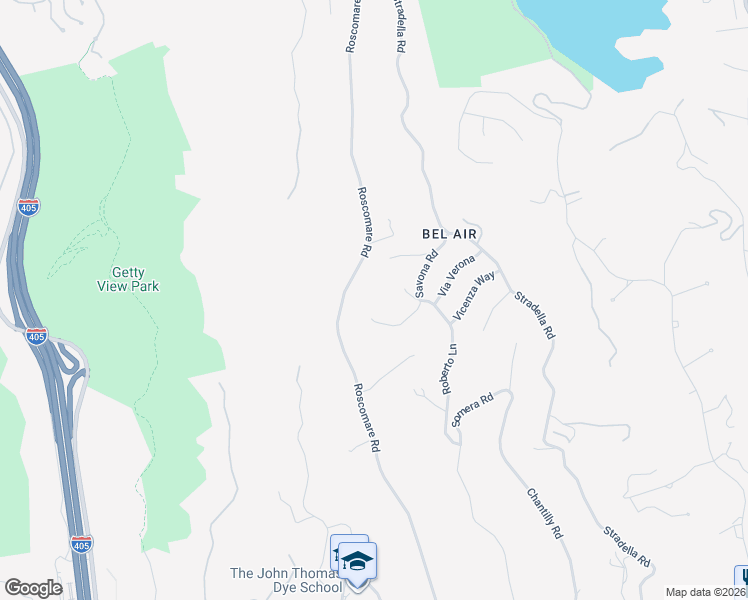 map of restaurants, bars, coffee shops, grocery stores, and more near 10961 Savona Road in Los Angeles