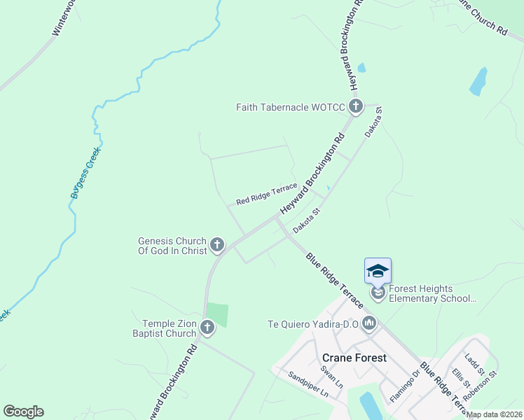 map of restaurants, bars, coffee shops, grocery stores, and more near 1325 Heyward Brockington Road in Columbia