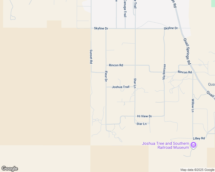 map of restaurants, bars, coffee shops, grocery stores, and more near in Joshua Tree